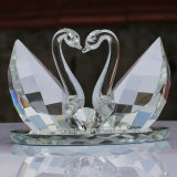 Crystal Double Swan for Wedding Gifts or Home Decoration