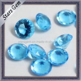Low Price Aquamarine Color Round Crystal Glass Beads for Pendant