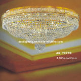 European Hotel Chorme Crystal Ceiling Lamp (AQ7077D)