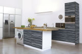 Kitchen Furniture (UV High Glossy Woond Grain Board for Kitchen Door) (ZH-3944)