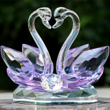 New Design Wedding Gift Crystal Swan for Wedding Favors Table Centerpieces