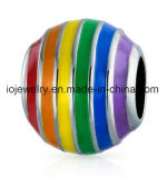 Customized Jewelry Stainless Steel Rainbow Bead