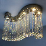 Hot Sale Modern Crystal Chandelier S Shape LED Pendant Lamp 7001-6