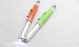 New Design LED Light Pen Touch Pen for Christmas Gift