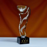 New Style Crystal Glass Tennis Awards & Trophies (KS04085)