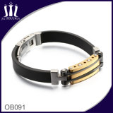 Silicone Bracelet Jewelry with Lock Ob091