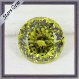Simulated Diamonds Yellow Cubic Zirconia Gemstone