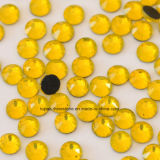 Citrine DMC Hot Fix Crystals for Clothing From Rhinestone Manufacturer (HF-ss20 citrine/3A)