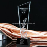 Cheap Crystal Trophy Award with Five Star