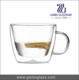 High Quality ⪞ Lear Double Wall Glass Mug, Borosili⪞ Ate Mateiral for Hot Water and Tea Drinking (GB510010480)