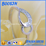 Custom Hollow Drop Silver Ring for Wholesale