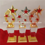 The Latest Home Furnishing Crafts Metal Crystal Trophy