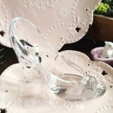 Cinderella Crystal Glass Shoes for Birthday Gift (KS56731)