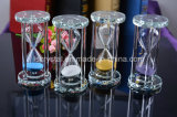 Colorful Crystal Hourglass Glass Sandclock for Home Decors Birthday Gifts