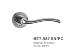 Zinc Alloy Door Handle Lock (M77-987 SN/PC)
