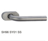 Stainless Steel Hollow Tube Lever Door Handle (SH96SY01 SS)