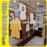 Keenhai Custom-Made 304 Stainless Steel Clothes Rack for Clothes Shops