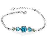 New Design Custom Women Crystal Charm Jewelry Bracelet