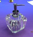 Fashion and Special 80 Ml Home Crystal Glass Soap Bottle