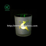 Color Double Wall Glass Candle Cup by SGS, BV (6.5*7*8)