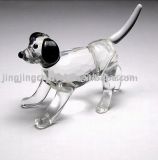 Crystal Animal Dog Figurine
