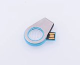 Crystal Like USB Flash Drive Made of Acrylic and Metal Can Do Lighting up Logo