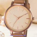 Custom Logo Quartz Men's Watch Crystal Swiss Wrist for Man (WY-17008B)