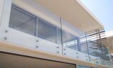 10.76mm Tempered + Laminated Glass for Balustrade with ISO Certificate