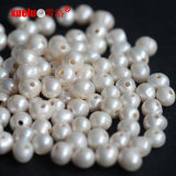 10-11mm Round Freshwater Cultured Pearls Big Hole for Jewelry Making