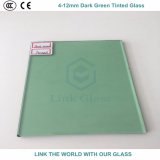4mm-12mm Bronze Grey Green Reflective Glass with Ce & ISO9001 for Glass Window