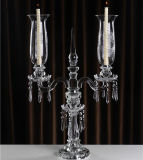 2018 New Home Decor Candlesticks Wedding Decoration Candelabra Embossed Decorative Crystal Candle Holders