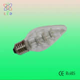 LED C48 1.1W E26/E27 Candle Bulb for Crystal Pendent Light Bulbs