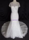 Beautiful Sweetheart Lace Appliqued Crystal Wedding Gowns