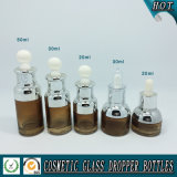 15ml 20ml 30ml 50ml Amber Coloured Glass Dropper Bottle