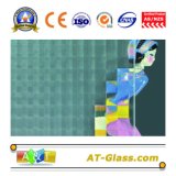 3-8mm Clear Hitchcross Patterned Glass Used for Window, Furniture, etc