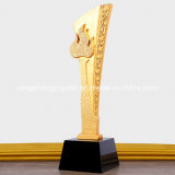 Home Crafts Crystal Torch Resin Trophy