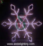 LED 2D Motif Snowflake Christmas Lights