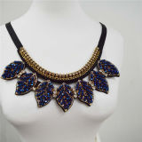 2014 Beaded Newest Staement Necklace (HMC083)