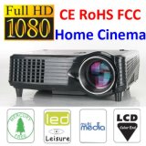 Ce Certificate Mini Home 1500 Lumens LCD LED Projector