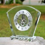 K9 Crystal Glass Clock for Home Decoration