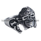 Guangzhou Jewelry Manufacturer Bone Skull Ring