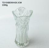 Glass Vase/Glassware/Vase (40-0217-SV)