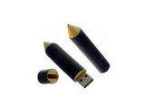 Pencil Design Wood Material USB Flash Pendrive