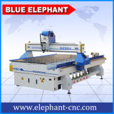 Long-Life 1325 3D CNC Wood Carving Machine, 4 Axis CNC Router Engraver CNC with Italy Hsd Spindle