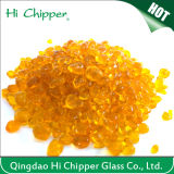 Yellow Colored Lampwork Glass Seed Beads