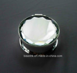 High Quality Silver Plated Metal Jewelry Box, Crystal Jewelry Box