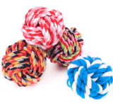 Dog Cat Entertainment Rolling Pet Cotton Rope Ball