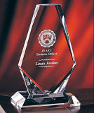 Hot Sales Personalized Crystal Achievement Trophy Award