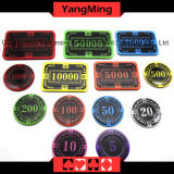 2017 New Shape / Crystal Acrylic Poker Chips with Crown Screen (YM-CP026-27)