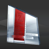 Red Chroma Crystal Award (JC-2525R)